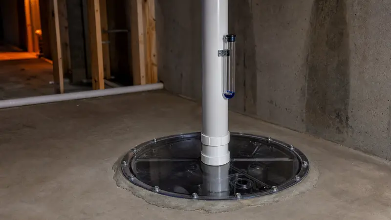 Clear airtight sump cover with gasket and bolts
